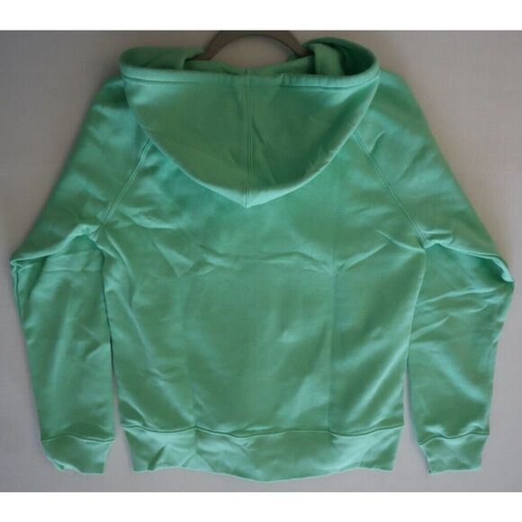 GAP 870256-16 Women's Sz S Bright Aloe Global Green Logo Full Zip Fleece Hoodie - Picture 7 of 7